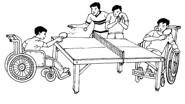 Một trong các giải pháp giúp đỡ người tàn tật hoà nhập với cộng đồng hữu hiệu nhất là tổ chức những hoạt động văn hóa, thể dục, thể thao
