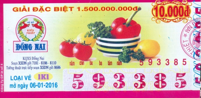 Cơ cấu giải thưởng xổ số miền Nam có tổng 21 đài mở thưởng