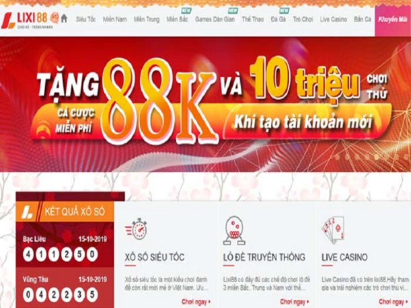Kho game tại Lixi88 vô cùng đa dạng