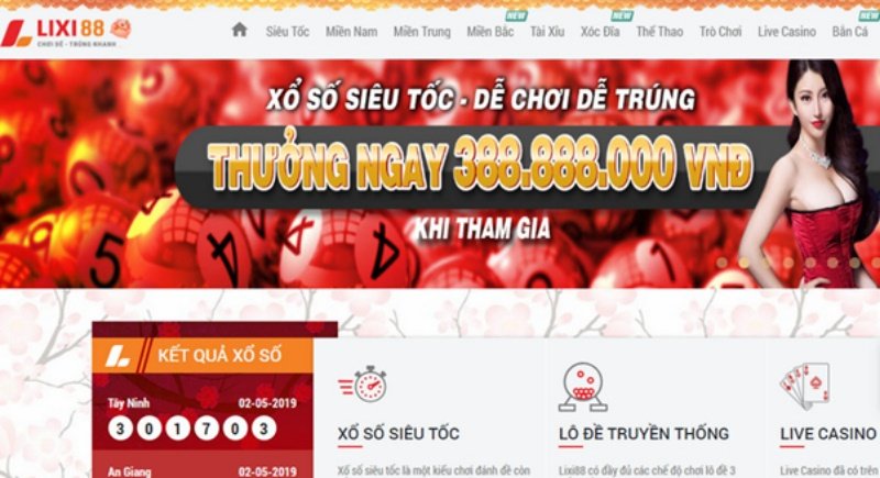 Giới thiệu về trang lô đề Lixi88 - địa chỉ quen thuộc của các tay chơi